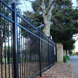 <span class=keywords><strong>Valla</strong></span> superior de lanza prensada de Hércules, <span class=keywords><strong>valla</strong></span> de seguridad de acero galvanizado para patio, casa, escuela, fábrica, jardín, modelado 3D incluido - Product Image 5