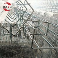 Panier en fil d'acier galvanisé CE ISO, fabricant de paniers de câbles en treillis métallique pour la gestion commerciale des câbles