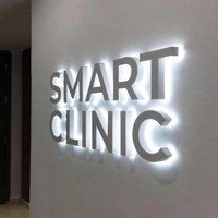 Letrero Luminoso de Canal Metálico 3D para Exteriores, Letrero LED Acrílico 3D Personalizado para Negocios en Interiores, Venta de Fábrica
