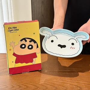 จานเซรามิคลายการ์ตูนเครยอนชินจัง จานอาหารเด็ก จานเสิร์ฟอาหาร ดีไซน์ใหม่ประจำฤดูใบไม้ร่วง ปี 2025 - Product Image 5