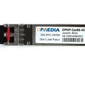Cwdm-sfp10g-1470 Module optique monomode SFP + 10G CWDM 1470nm 40km Compatible avec Cisco Juniper Brocade