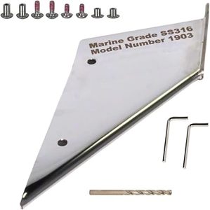 Vendita all'ingrosso di fabbrica SKEGGUARD: Ripara il motore rotto e previene danni al skeg, compatibile con Mercury MerCruiser Bravo 1 e <span class=keywords><strong>3</strong></span> (dal 1990 ad oggi) 1900 - Product Image 5