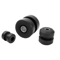 Support anti-vibrations en caoutchouc, isolateur de vibrations pour cabine de machines de construction, chargeuse, véhicule tout-terrain et équipement industriel