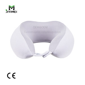 Jiyimei YM-U232-1 2025 Nueva Almohada de Viaje Ergonómica en Forma de U de Espuma Viscoelástica Lavable con Soporte para el Cuello para Avión y Oficina - Product Image 3