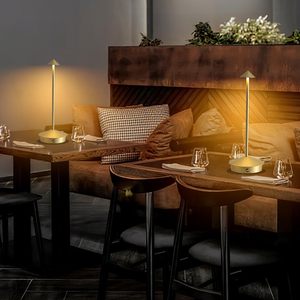 Modern Luxury Mini Cordless Touch <b>Table</b> Light Hotel <b>Rechargeable</b> Led Small Restaurant <b>Table</b> <b>Lamp</b> - Product Image 4