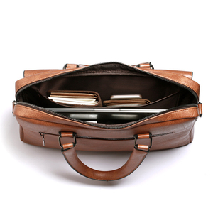 Maletín para portátil de cuero PU azul hecho a mano personalizado de Guangdong para <span class=keywords><strong>abogados</strong></span> - Product Image 6
