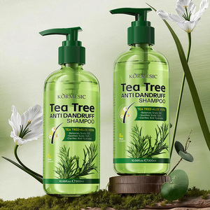 KORMESIC Marca Privada OEM Champú Anticaspa de Árbol de Té 300ml Equilibra el Cuero Cabelludo Nutre Repara y Previene la Caída del Cabello - Product Image 1