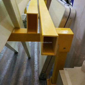 Tube carré en FRP haute résistance, résistant à la corrosion, en fibre de verre pour l'ingénierie industrielle - Product Image 3