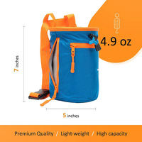 Sac de craie personnalisé avec boule de craie ceinture mousqueton clip brosse boucle et poches zippées pour escalade bloc gymnastique
