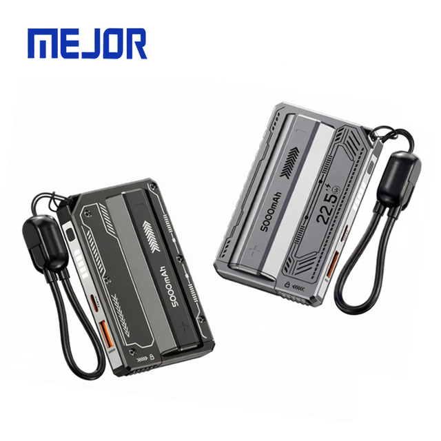 New External Backup Battery 5000mAh Portable Charger Type C Fast Charging USB-C Power Bank 22.5W