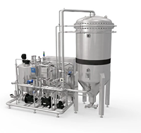 Filtre vertical à haute capacité en terre de diatomées pour une utilisation continue sur ligne de production