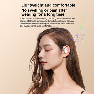 หูฟังไร้สาย <span class=keywords><strong>Air</strong></span> Pro TWS แบบเกี่ยวหู แบตเตอรี่ใช้งานได้ยาวนาน ตัดเสียงรบกวน เหมาะสำหรับเล่นกีฬา ฟังเพลง เล่นเกมส์ หูฟังสเตอริโอไร้สายแ<span class=keywords><strong>ท</strong></span>้ - Product Image 5