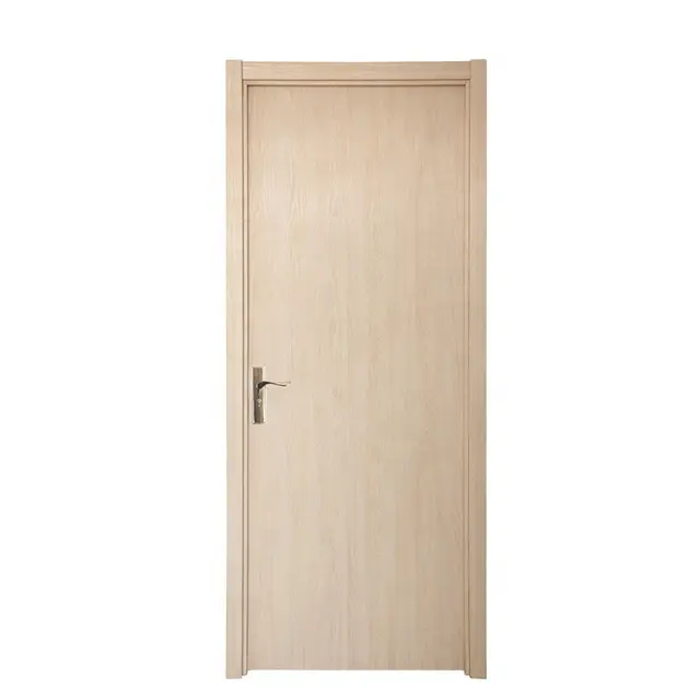 JMS Marke ODM OEM Schlafzimmer PVC Tür Wohnung Lack freie Oberfläche Holztür OEM PVC Innentüren