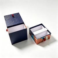 Boîte cadeau en carton écologique personnalisée DIY, emballage de luxe de style tiroir pour aliments et cosmétiques