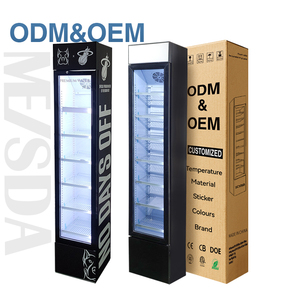 MEISDA Tủ Lạnh Trưng Bày Thương Mại Cửa Kính Mỏng Thẳng Đứng 105B Siêu Thị - Product Image 1