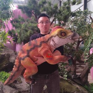 Pequeño Animatronic Dinosaurios Marioneta de Mano Raptor Baby <span class=keywords><strong>Dino</strong></span> - Product Image 5