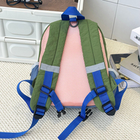 Sac à dos JINZE4125 Oxford grande capacité, durable, avec bretelles à coussin d'air, réduction de la charge, design respirant, en polyester, pour étudiants
