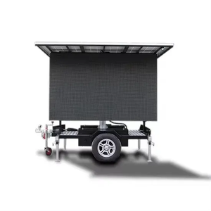 Trailer-Mounted LED <b>Display</b> Screen 1.6m x 2.56m P4.0 IP65 Outdoor Digital Signage for Advertising with 4000 <b>cd</b> Brightness - Product Image 2