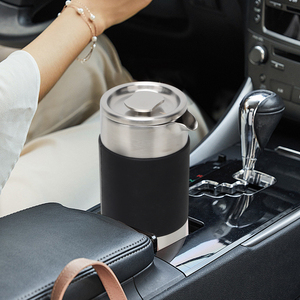 Cafetière à piston à double paroi résistante aux bosses 350 ml pour le voyage et le camping - Product Image 2