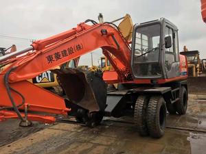 รถขุดล้อใช้แล้ว HITACHI EX100WD รถตักตีนตะขาบไฮดรอลิกมือสองจากญี่ปุ่นสภาพดี EX30U ZX35U ZX50 - Product Image 6