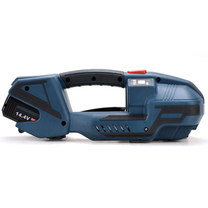 Machine de cerclage électrique manuelle V2+ à 2 batteries pour emballage de briques en plastique PP - Product Image 5