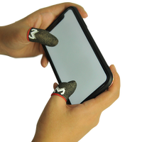 MEMO FS01 Sarung Jari Anti Keringat untuk Game Mobile, Pelindung Layar Sentuh, Sarung Jari untuk Bermain Game Mobile