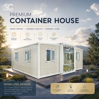 Maison conteneur moderne détachable avec structure en acier haute résistance, conception modulaire personnalisée pour hôtels et cuisines