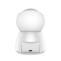 Caméra de sécurité WiFi PTZ 1080P, mini-dôme 3MP, moniteur CCTV, panoramique 360°, inclinaison 90°, vision nocturne, détection de mouvement, interphone vocal