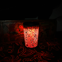 Fabriqué en Chine, lampes de table en verre millefiori faites à la main