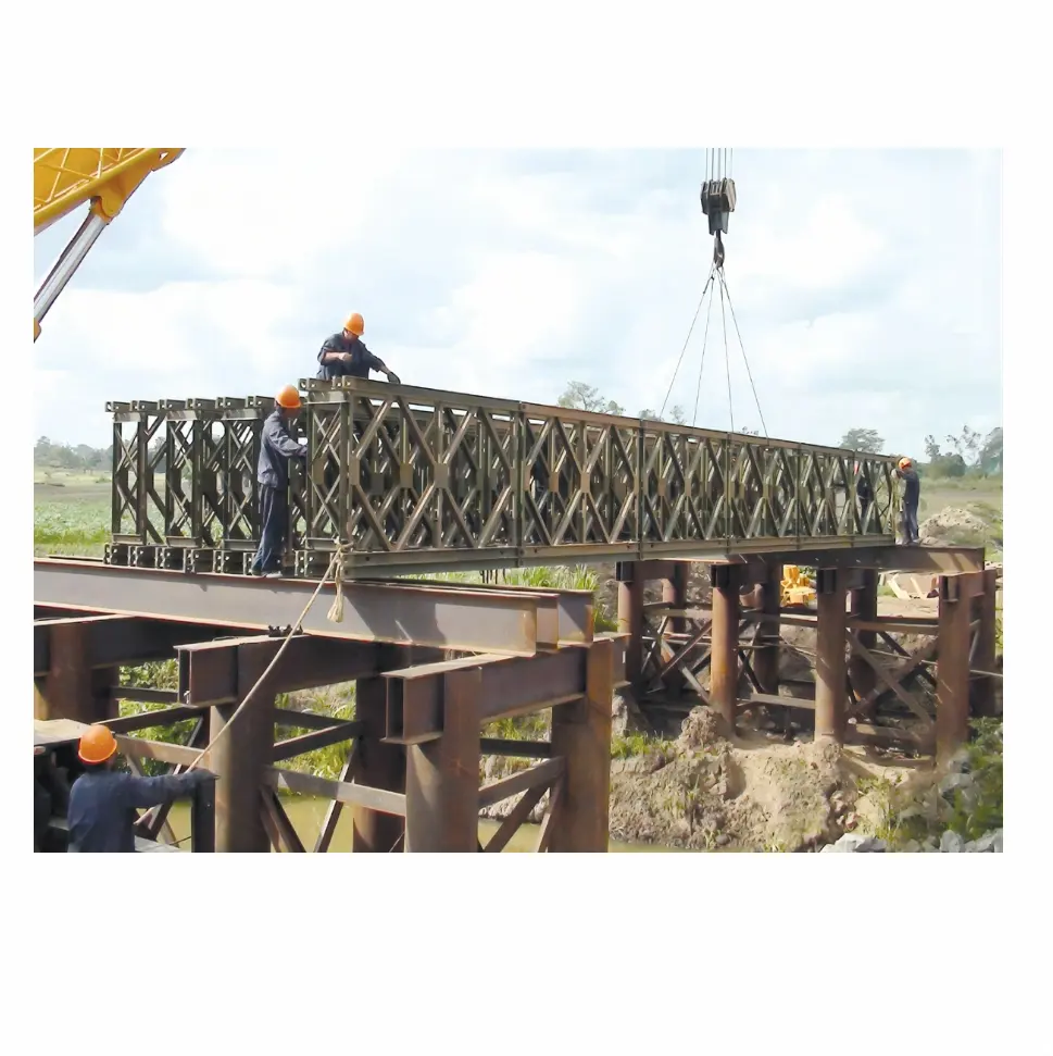 Customized service used trusses steel bailey bridges cheapest