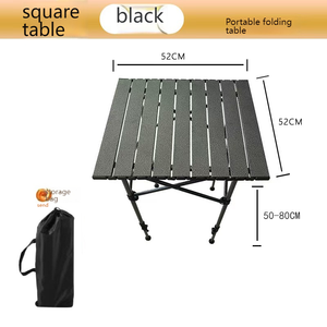 Mesa Dobrável Roll-Up: Pernas Independentes com Ajuste de Altura, Bolsa de Transporte. para <span class=keywords><strong>camping</strong></span>, pesca, refeições ao ar livre. - Product Image 4