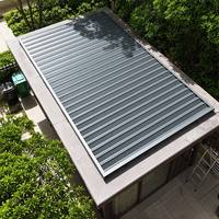 Auvent de toit coulissant rétractable en polycarbonate avec structure en aluminium, télécommande, luxe, étanche, anti-UV, gratuit