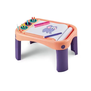 Nueva llegada chico educación mesa de aprendizaje creativo DIY graffiti arte tablero de dibujo Mesa juguete conjunto - Product Image 1