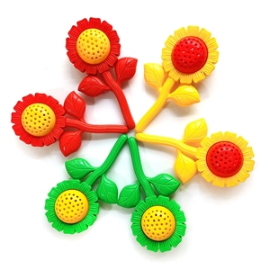 Clochettes en plastique en forme de tournesol pour la vente en gros, instrument de percussion Orff pour l'entraînement rythmique des tout-petits - Product Image 3