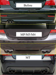 Автомобильные выхлопные трубы SYPES для выхлопных наконечников bmw E60 520i 523i 525i 528i 530i Upgrade M5 из нержавеющей стали <span class=keywords><strong>M</strong></span>, высокопроизводительные глушители - Product Image 4