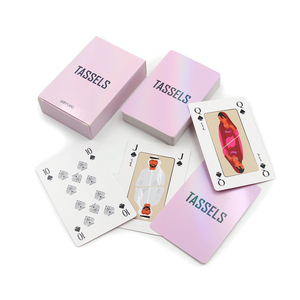 <span class=keywords><strong>Cartes</strong></span> à jouer personnalisées avec logo <span class=keywords><strong>de</strong></span> marque, papier <span class=keywords><strong>de</strong></span> <span class=keywords><strong>jeu</strong></span> noir 300 g/m², <span class=keywords><strong>cartes</strong></span> à jouer publicitaires, souvenirs, impression personnalisée - Product Image 3