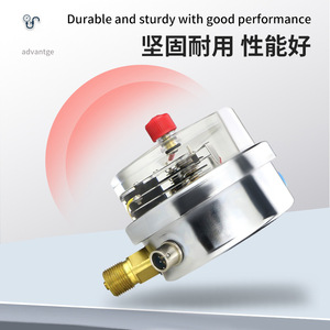 Customized supply of YNXC100 shock-resistant electric contact pressure <b>gauge</b>, 30VA magnetic-assisted shock-resistant oil - Product Image 3