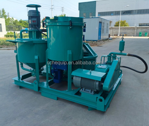 Planta de Mortero RGP300/300/300/70/80PI-E de 70L/min con Mezclador, Agitador y Bomba para Inyección en Túneles - Product Image 4