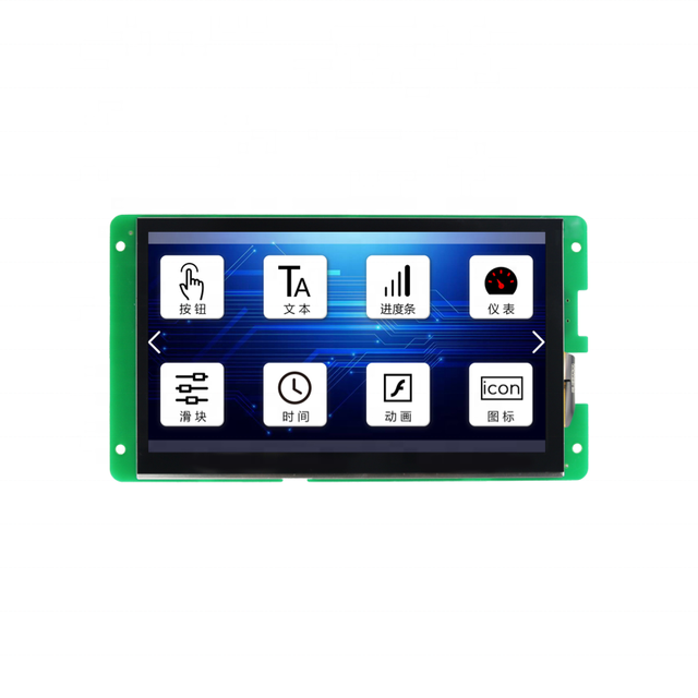 7-Inch HMI Screen with 1026x600 Dots UART TFT LCD Display and Touch Panel for Industrial Use