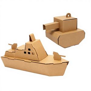 <span class=keywords><strong>Jouet</strong></span> d'assemblage DIY en papier fait main pour la maternelle : Char, Avion, Petite voiture, Maison, <span class=keywords><strong>Cabane</strong></span> à décorer – Cadeau pour enfants <span class=keywords><strong>de</strong></span> 3 à 6 ans - Product Image 1