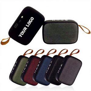 Haut-parleur portable sans fil Bluetooth mini, étanche, avec logo personnalisé, subwoofer professionnel, audio de qualité DJ, basses puissantes - Product Image 1