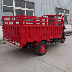 Tricycle de livraison à <span class=keywords><strong>3</strong></span> roues avec benne ouverte, moteur essence <span class=keywords><strong>300cc</strong></span>, tricycle cargo motorisé à vendre - Product Image 4