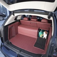 Boîte de rangement de coffre de voiture universelle de luxe, coque rigide en ABS, cuir PU, pliable, organisateur pour SUV/MPV, accessoires intérieurs de voiture