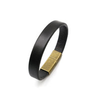 Pulsera de cuero Retro de moda Pulsera personalizada para hombres Regalo de aniversario único personalizado