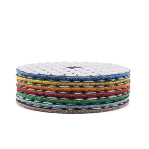 Disque de polissage diamanté 3 et 4 pouces, utilisation humide, flexible et aiguisant, à liant résineux <span class=keywords><strong>pour</strong></span> le ponçage du granit, du marbre et de <span class=keywords><strong>la</strong></span> <span class=keywords><strong>pierre</strong></span> - Product Image 5