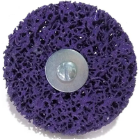 Disque de nettoyage et de décapage Tranrich 50 mm - Meule pour meuleuse d'angle pour le conditionnement des surfaces, élimination de la rouille et de la peinture