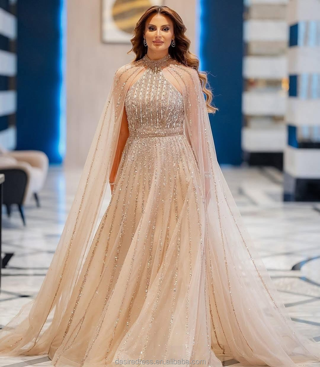 On Sale Formal Arabic Evening Dress Luxurious Navy Blue Evening Dress |  Alibaba.com