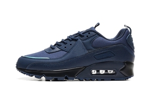 Factory Wholesale Retro <strong>Mens</strong> Running <strong>Shoes</strong> Maxs 90 Big Size 36-50 Leather <strong>Triple</strong> <strong>Black</strong> Air Sneakers High Quality Walking <strong>Shoes</strong>