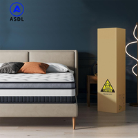 Matelas roulé compressé de haute qualité 180x200 avec ressorts ensachés, matelas de lit, mobilier de chambre, matelas en mousse à mémoire de forme