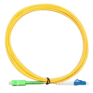 Cordão de liaison optica fibra ótica sensível a corpete sm sx cor aqua sc g657a1 1.6m 3.5